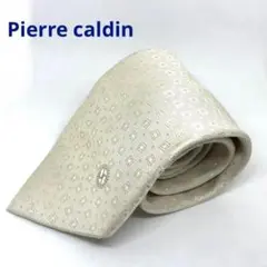 冠婚葬祭用！Pierre caldin ネクタイ　パールホワイト　シルク100％