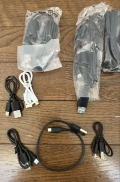 ジャンク★未使用ですが動作未確認★各種ケーブル配線　USBケーブル等々