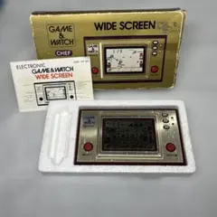 箱保証書Nintendo Game&Watch 任天堂 ゲームウォッチ シェフ