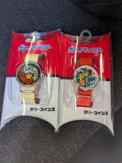 3COINS　キャプテンピカチュウ 腕時計セット