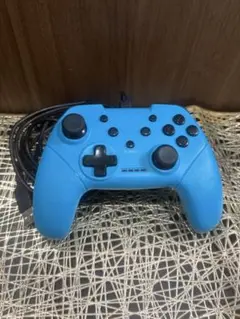 連射コントローラ ＳＷ Switch ブルー 有線コントローラー