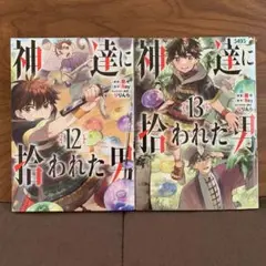 神達に拾われた男12.13巻　2巻セット　スクウェア・エニックス　蘭々
