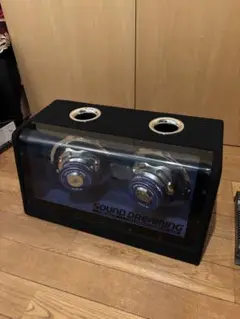 FUSION sound dreaming ウーファー □FUSION Sound dreaming FSN-WX5L WOOFER BOX 通電のみ確認