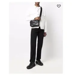 【 BALENCIAGA 】Army ポーチ dark grey ナイロン