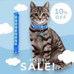 猫と小型犬の首輪 Collar sale 5本 ¥500
