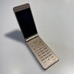 docomo P-01G ゴールド 折りたたみ式 携帯電話 充電器付属 美品値下
