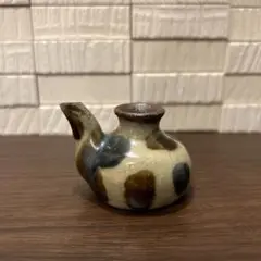 茶壺　ブルー系　照屋窯　#64 茶壺 ブルー系 照屋窯 #64