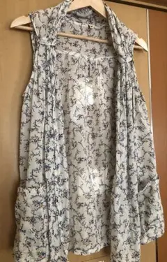 花柄ジレ インド製