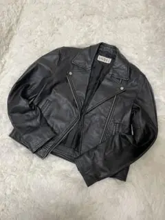 SNIDEL スナイデル ライダースジャケット ラムレザージャケット レディース