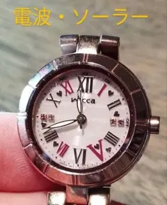 180 CITIZEN Wicca×剛力彩芽　コラボ　ソーラー　レディース　時計 剛力彩芽wiccaウイッカKF3-01-93CITIZENｿｰﾗｰ腕時計正規品販売店