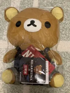 タグ付リラックマ×EDWIN エドウィン　ハリスツイードぬいぐるみ3体セット タグ付リラックマ×EDWIN エドウィン ハリスツイードぬいぐるみ3