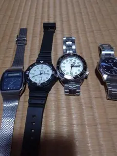メンズ時計セット CASIO ORIENT 他、4点セット(^^)