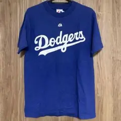 海外古着 Majestic ドジャース MLB Tシャツ ETHIER #16