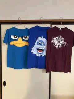 キャラクターTシャツセット（ペリー・ホワイト・ヒョウ）
