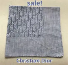 SALE❗️クリスチャンディオール　トロッター　ハンカチ　ブルー系