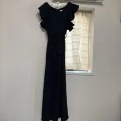 fifth フィフス フリル ワイドパンツ コンビネゾン オールインワン