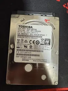 TOSHIBA MQ01ABF050 500GB 内蔵型HDD