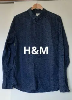 H&M メンズ オーガニックコットンシャツ　US M