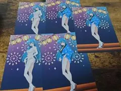 魔法少女にあこがれて　ゲーマーズ　特典　ポストカード　お祭り　浴衣 水神小夜