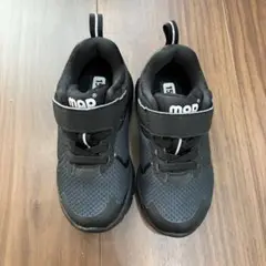 【新品】madfoot キッズ スニーカー 黒　15㎝