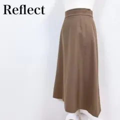 Reflect ロングスカート フレア 無地 7