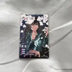 絶叫学級　いしかわえみ　りぼん　プロフィールカード