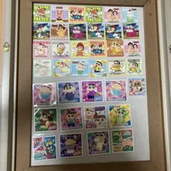 しんちゃんシール37枚＋おまけ10枚