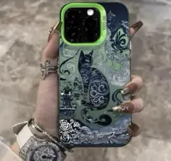 iPhone15promax用iPhoneケースセット 猫 ネコ ねこ 新品