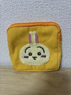 【ちいかわ】うさぎ　もこもこポーチ2