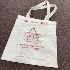 トートバッグ she said that