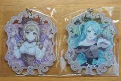バンドリ! 市ヶ谷有咲 氷川紗夜 アクリルキーホルダー アニマル×モフモフ