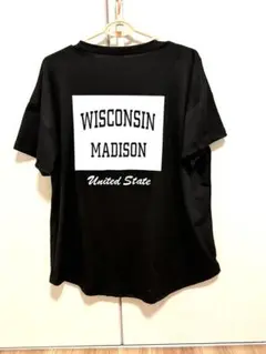 WISCONSIN MADISON ポケット付きTシャツ