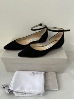 JIMMY CHOO ジミーチュウ フラットパンプス