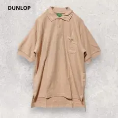 DUNLOP ダンロップ ポロシャツ カットソー M 綿100％ 3461