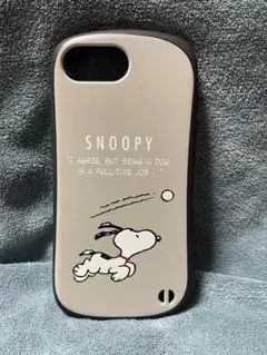 スヌーピー iPhone16e　ケース　ボール