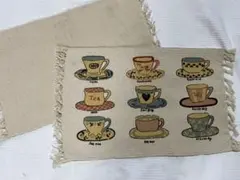カップデザイン　ランチョンマット 2枚セット