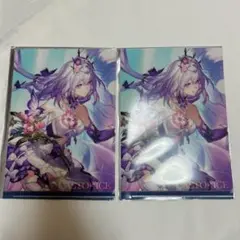 崩壊スターレイル キャストリス ラウンドワン コラボ クリアファイル 2枚セット