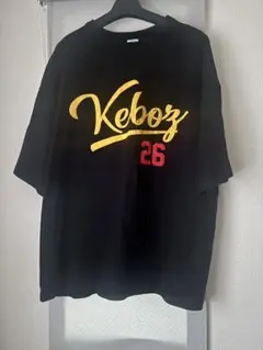Keboz fro club ブラック Tシャツ ベースボールM オーバー