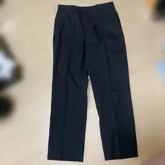 ブラック ストライプ スラックス美品^_^