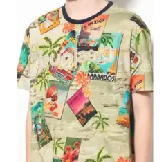 新品 デシグアル Desigual メンズ 半袖Tシャツ S