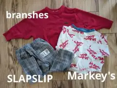 ベビー服 3点セット branshes SLAPSLIP Markey's
