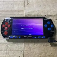動作確認済み　SONY PSP-3000 本体　バイブラント　ブルー