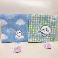 ちいかわ　ハンカチ　タオル　タオル美術館　くも　くま