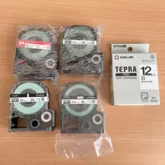 【新品・未使用に近い】テプラ テープセット