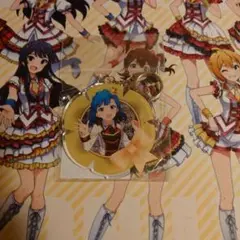 アイドルマスター　ミリオンライブ　七尾百合子　ロゼットアクリルキーホルダー