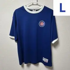 【新品未使用】 シカゴ・カブス 青 Tシャツ MLB公式 L