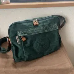 FLANDRECLUB ダークグリーン ショルダーバッグ