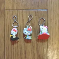 ハローキティ チャーム 3個セット