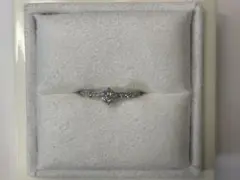 LUCIE Pt950 ダイヤ　0.280ct リング　7号　オートクチュール
