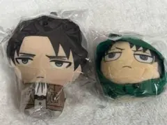 進撃の巨人　リヴァイ　おまんじゅう　ぬいぐるみ　マスコット